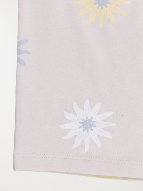 Débardeur fleuri et noeud...