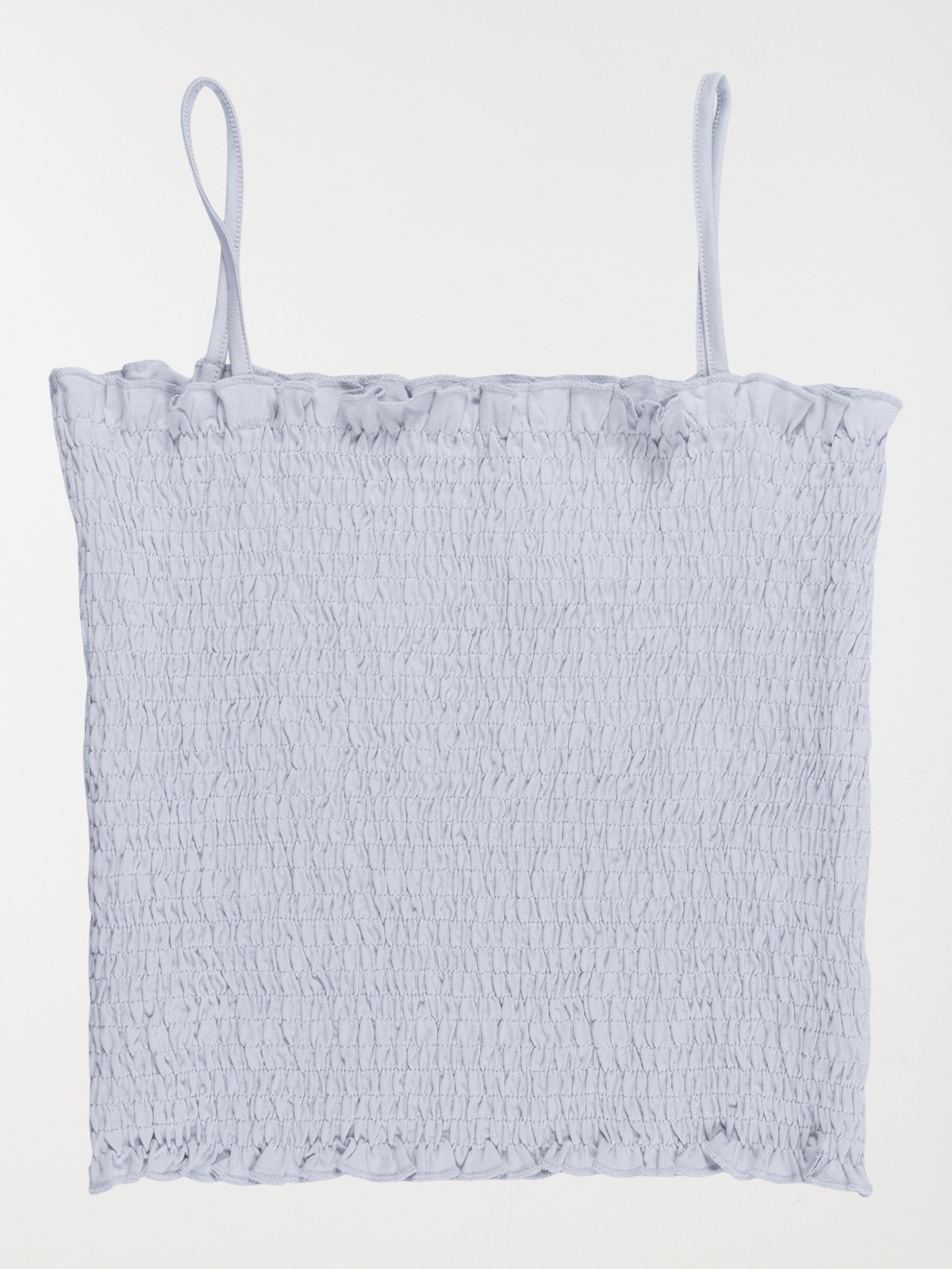 Débardeur smocké brume fille (XXS-M)