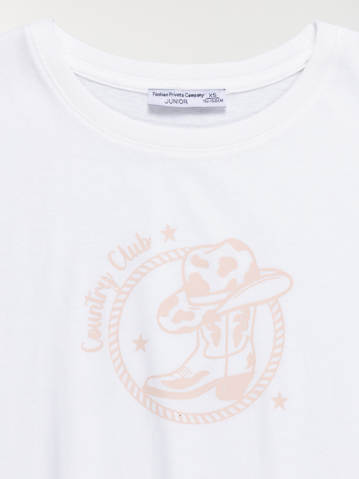 Tee-shirt Country club fille (XXS-M)