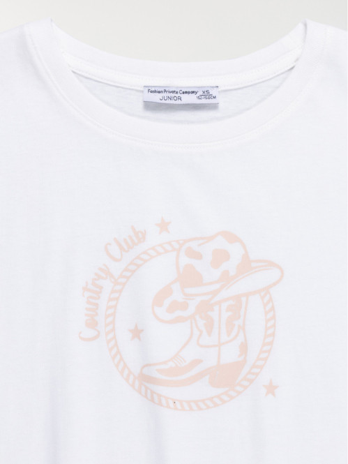 Tee-shirt Country club...