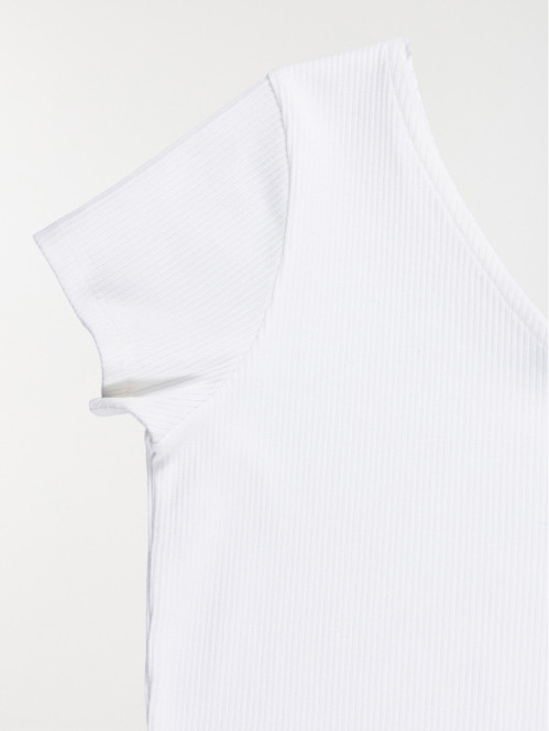 T-shirt fille bretelle et...