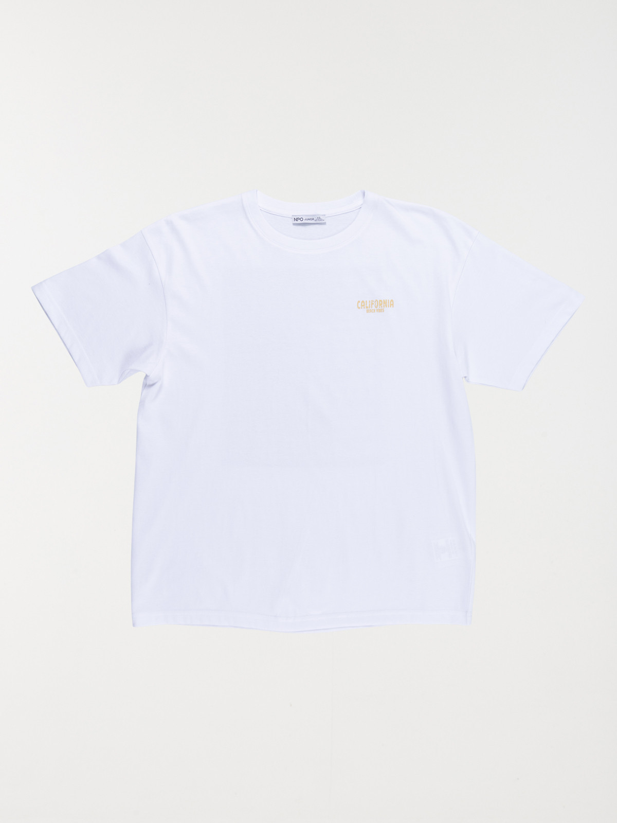 T-shirt blanc California garçon (XXS-M) T-shirt blanc California garçon (XXS-M)