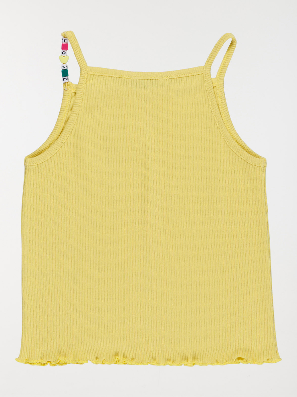 Débardeur fille côtelé (3-12A)