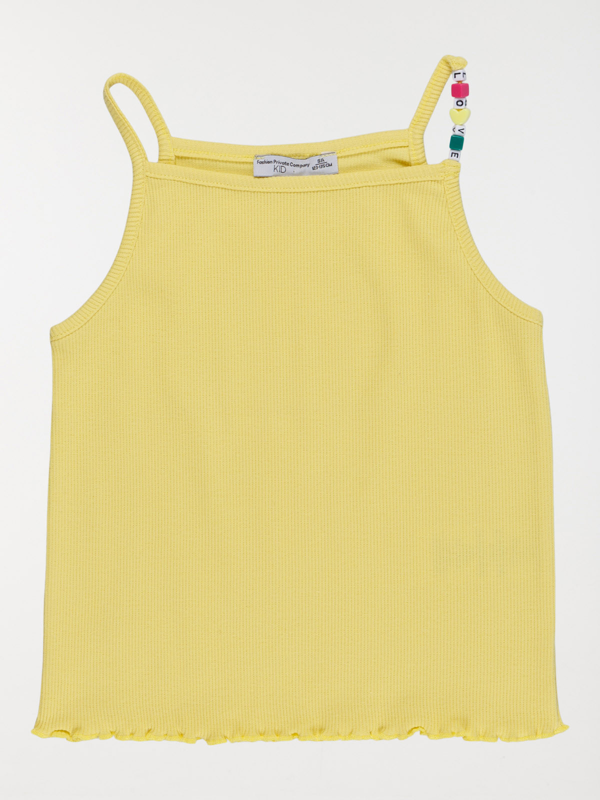 Débardeur fille côtelé (3-12A)