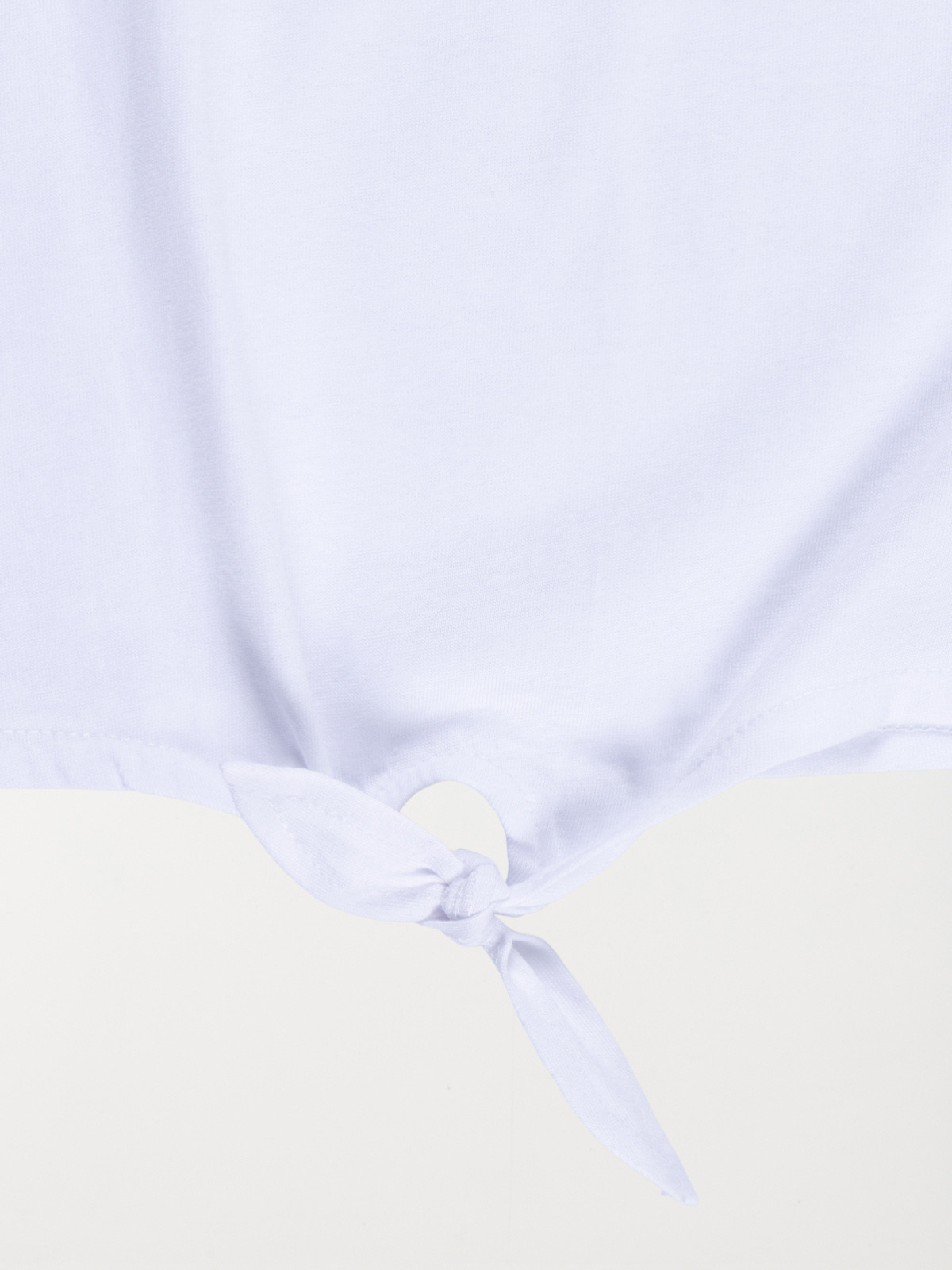 Tee-shirt blanc message fille (3-12A)