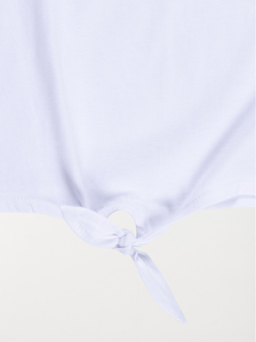 Tee-shirt blanc message...