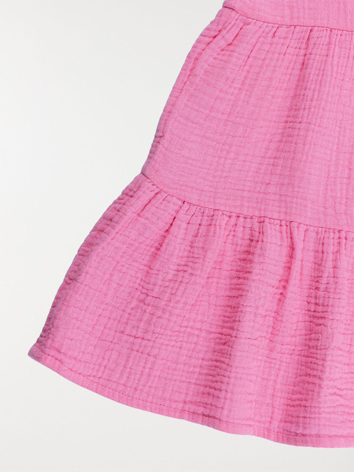 Robe double gaz de coton fille (3-12A)