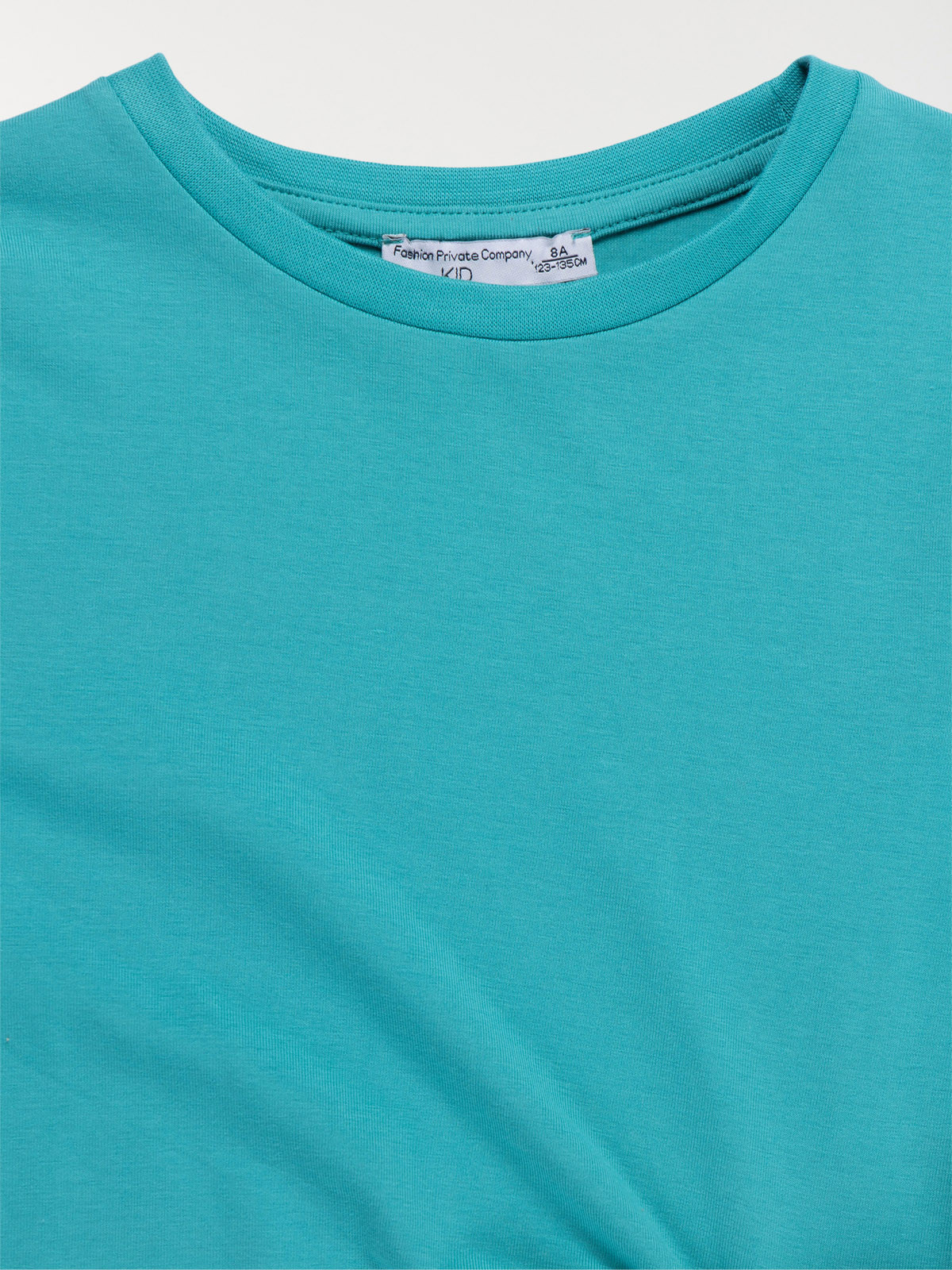 Robe uni noeud fille (3-12A)