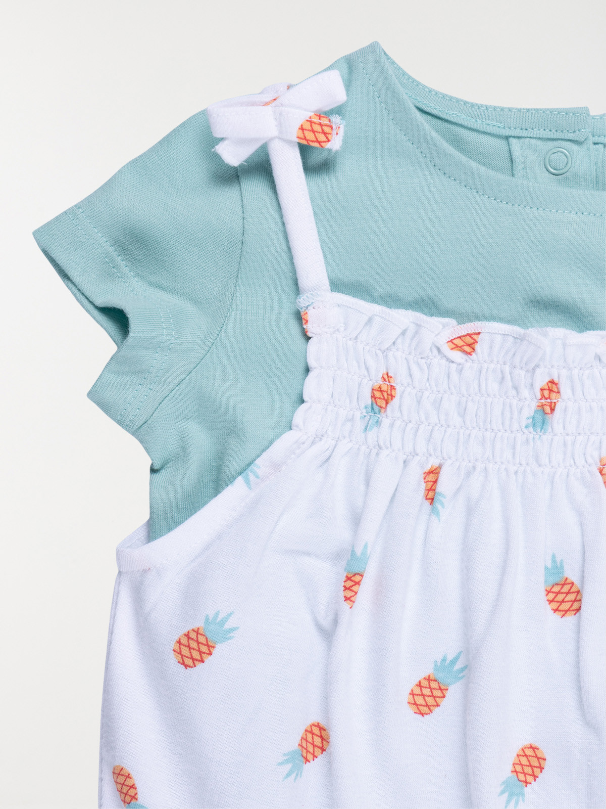 Ensemble imprimé ananas fille (3-36M)