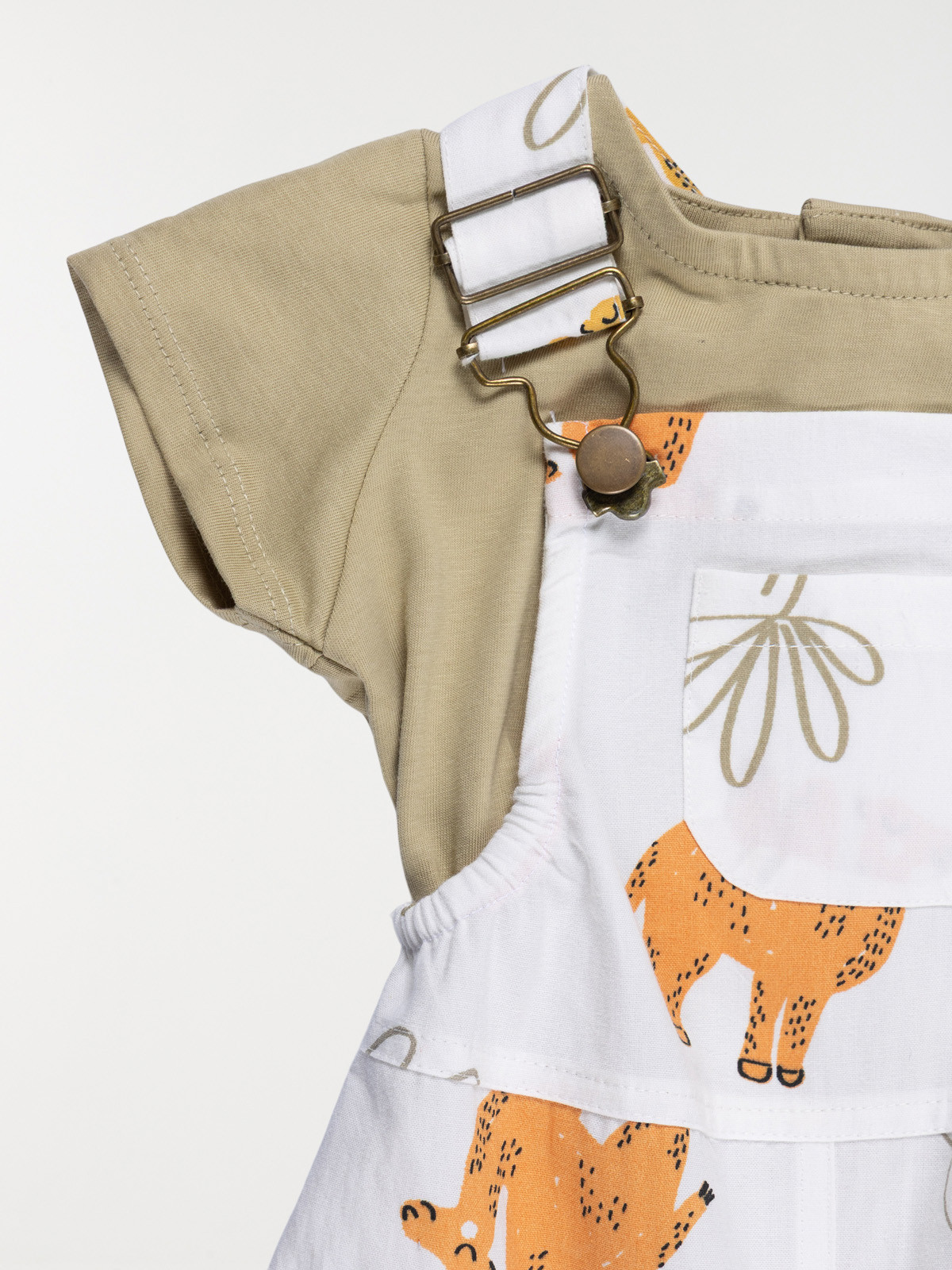 Ensemble imprimé chameau garçon (3-36M) Ensemble imprimé chameau garçon (3-36M)