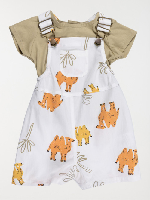 Ensemble imprimé chameau...