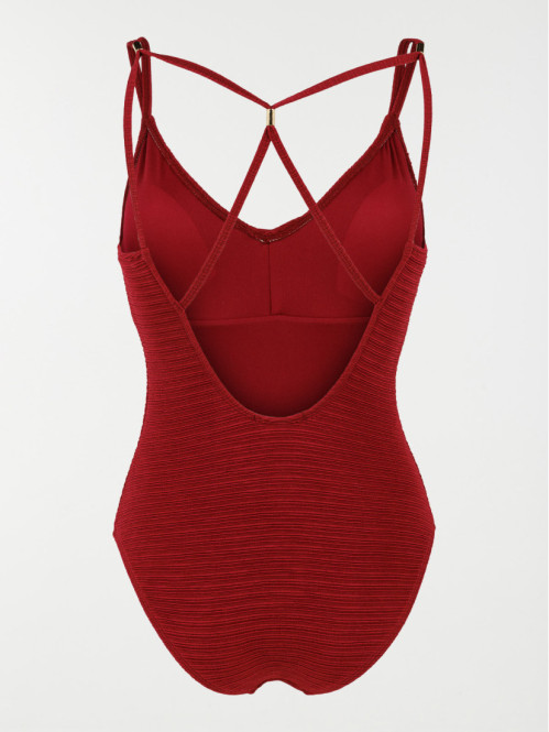 Maillot de bain 1 pièce uni...