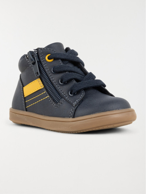 Bottillons coloris navy bébé (19-23)