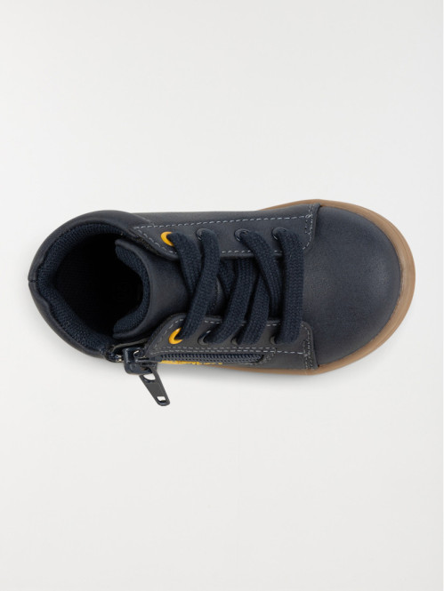 Bottillons coloris navy bébé (19-23)