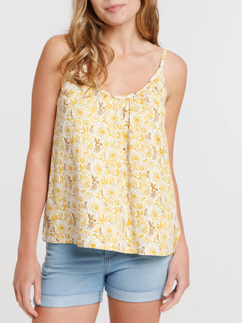 Débardeur imprimé fantaisie...