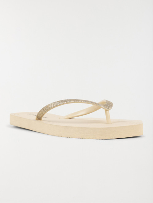 Tong femme beige (36-41)
