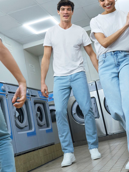 Jean coupe straight...