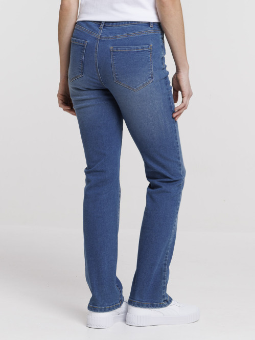 Jean bootcut stone femme