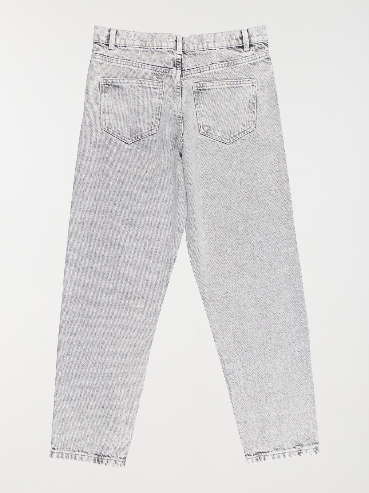 Jean relaxed gris bleach garçon (XXS-M)