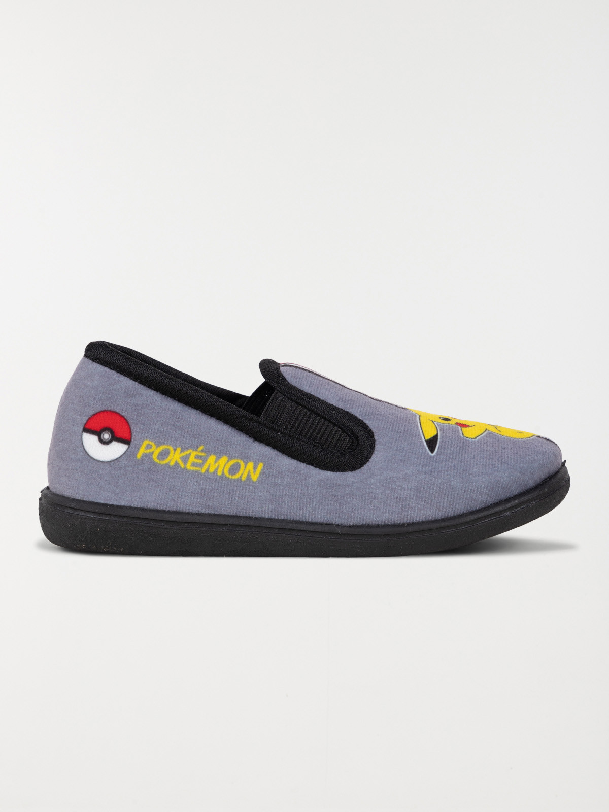 Chaussons garçon gris Pikachu (24-30)