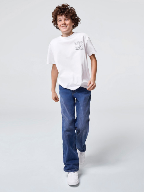 Jean straight stone garçon...