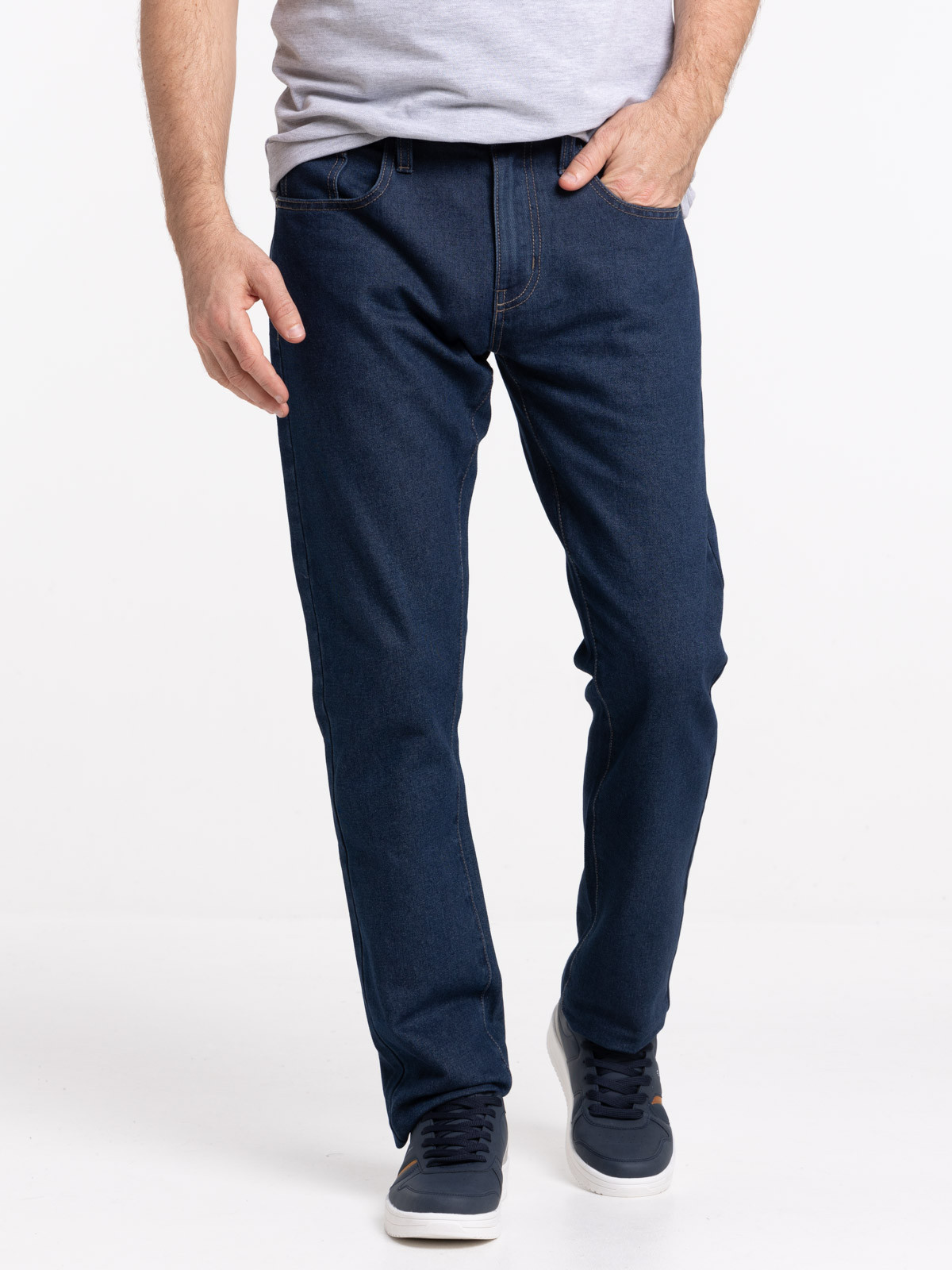 Jean basique regular brut homme