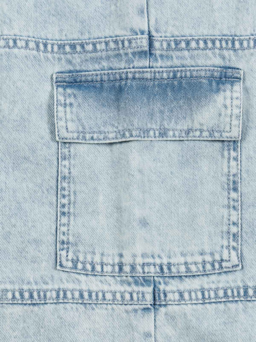 Jean cargo large fille (3-12A)