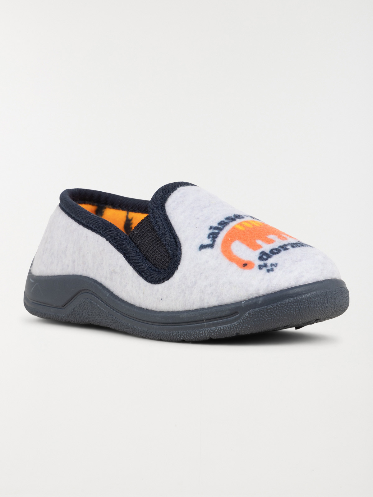 Chaussons dinosaure gris garçon (24-30) Chaussons dinosaure gris garçon (24-30)