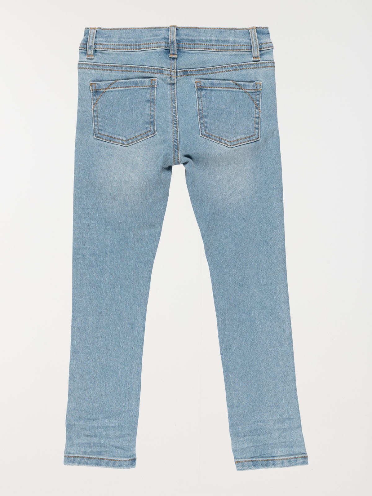 Jean fille coloris bleached (3-12A) Jean fille coloris bleached (3-12A)