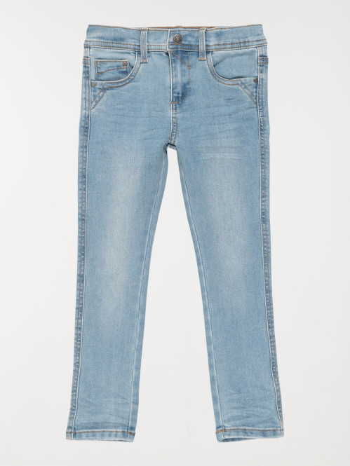 Jean fille coloris bleached...