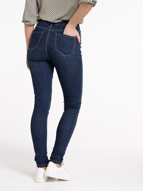 Jean brut taille haute...