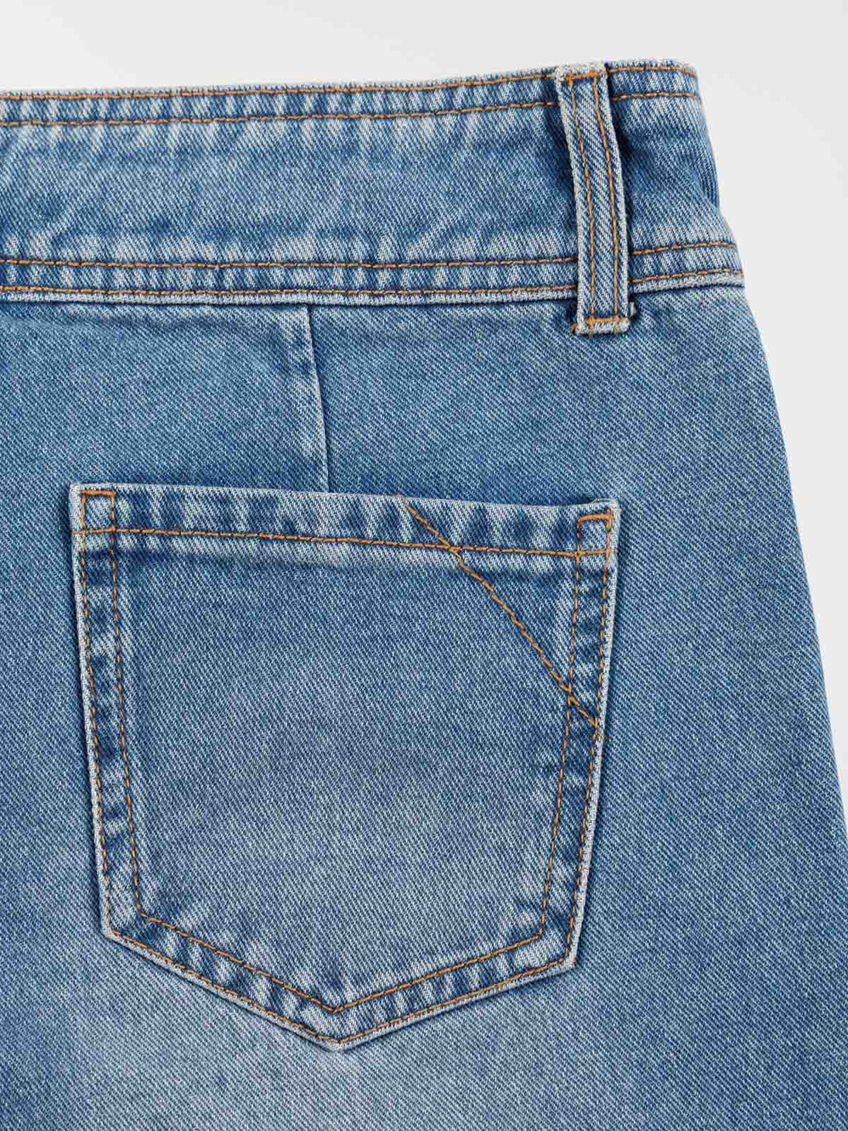 Jean flare stone fille (XXS-M)