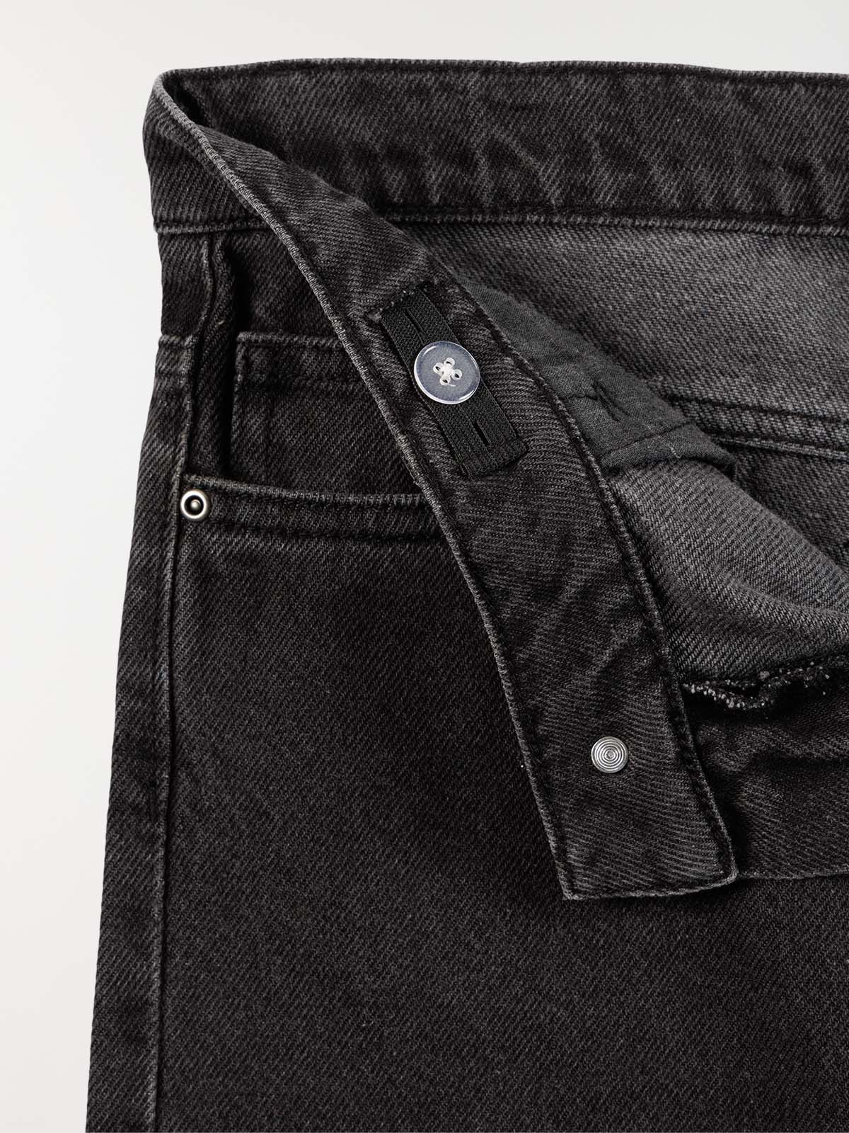 Jean relaxed noir bleach garçon (XXS-M) Jean relaxed noir bleach garçon (XXS-M)