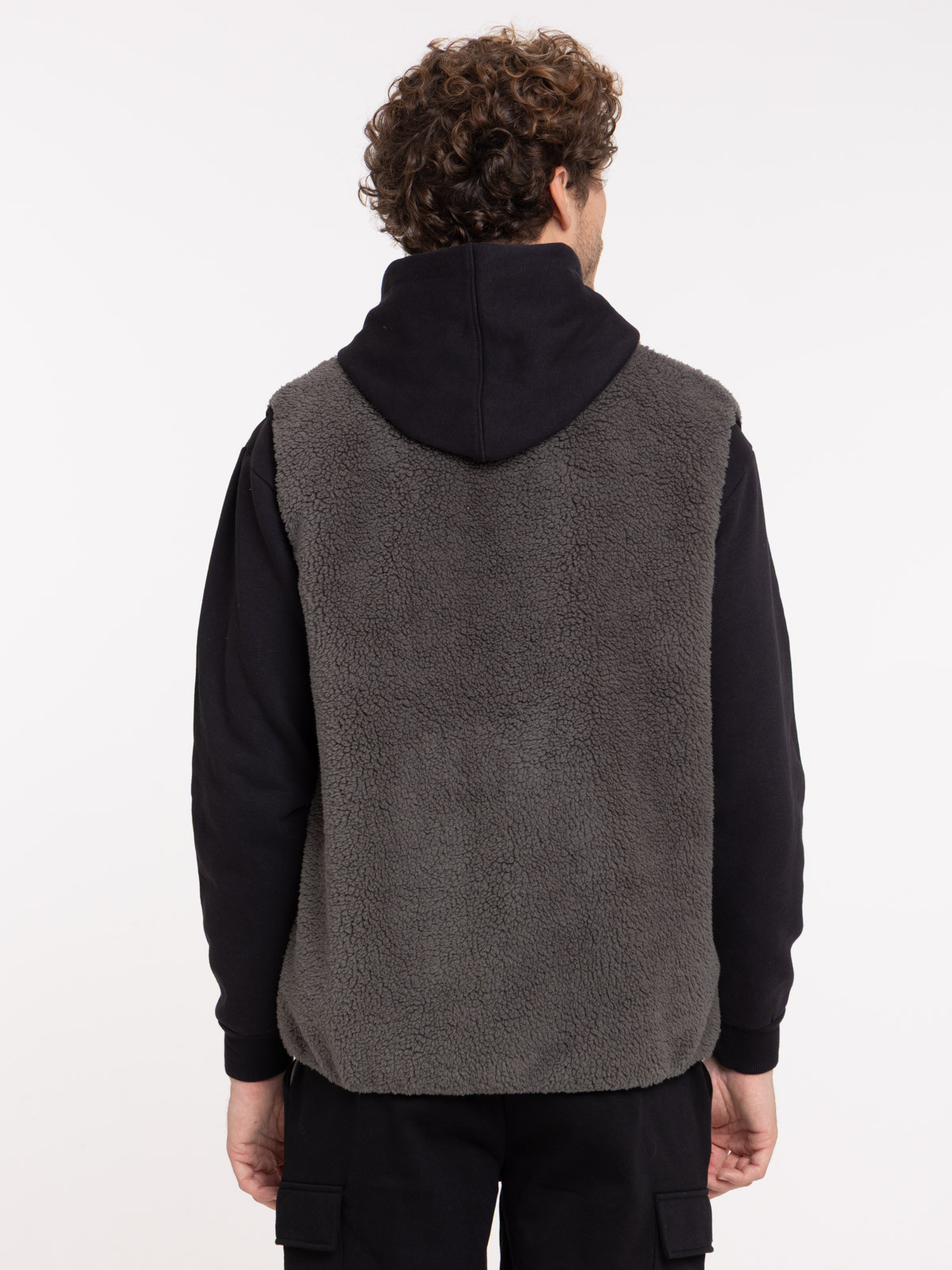 Veste col montant sans manches homme Veste col montant sans manches homme