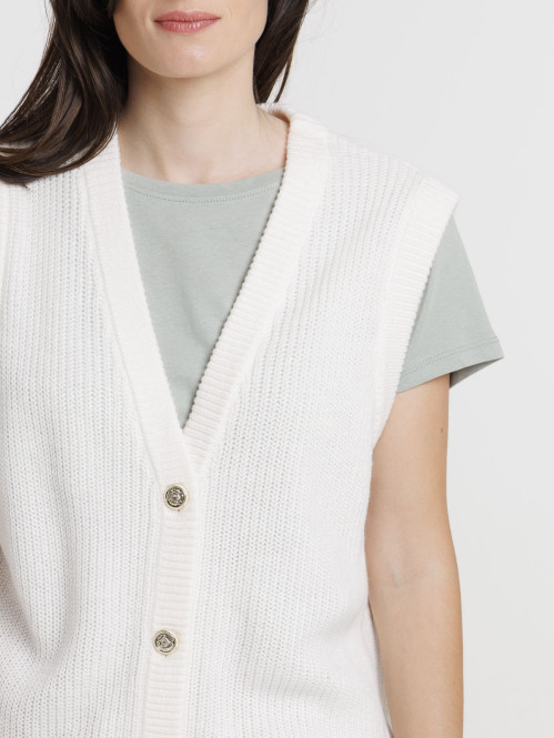 Gilet sans manches femme