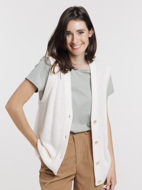 Gilet sans manches femme