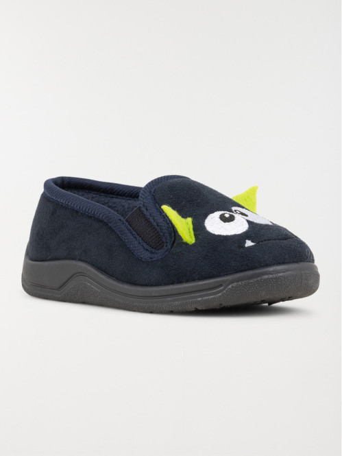 Chaussons motif monstre garçon (24-30)