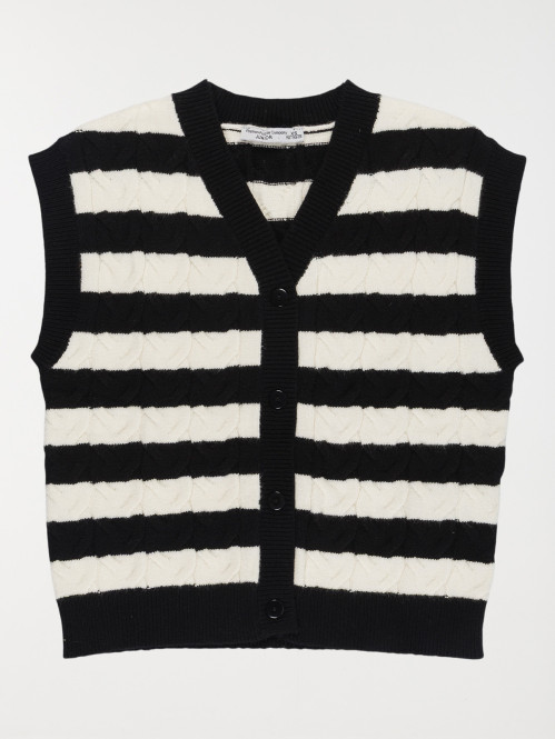 Gilet sans manches fille...