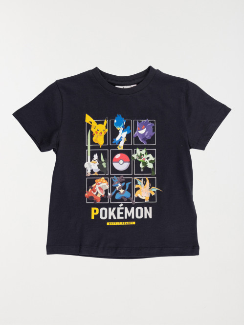 Tee-shirt Pokémon noir...