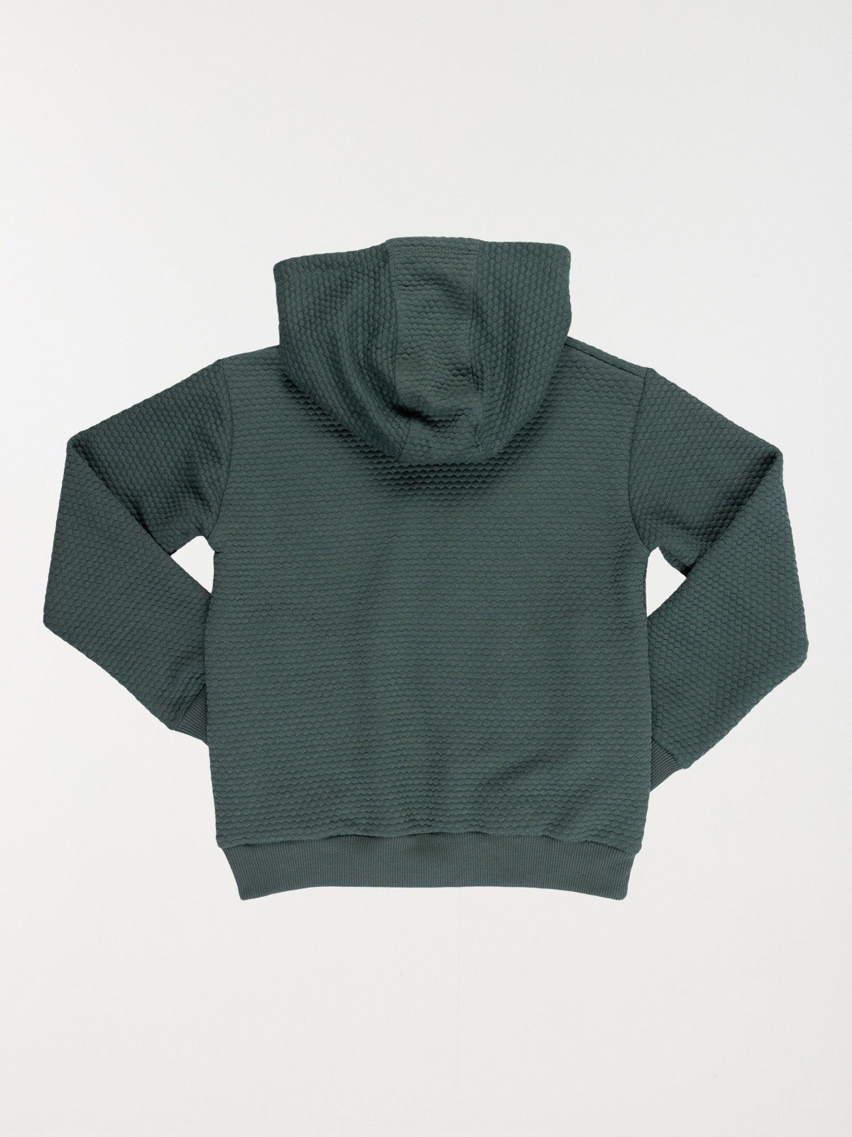 Sweat capuche vert foncé garçon (3-12A)