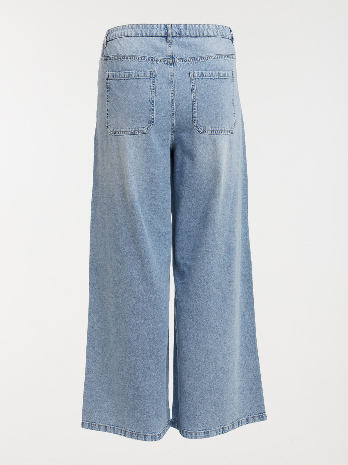 Jean wide leg grande taille femme