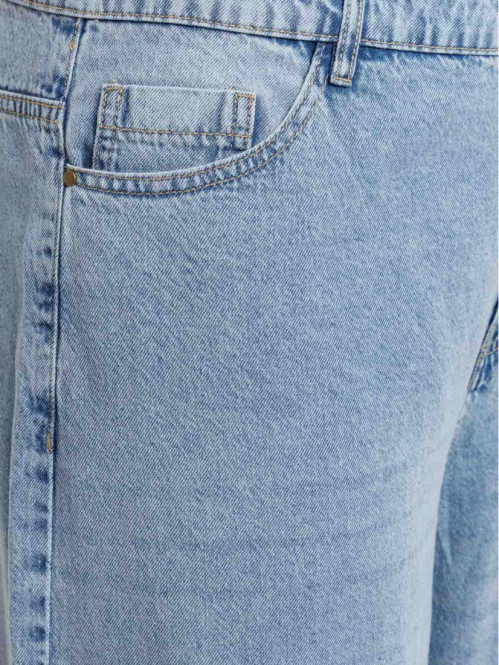 Jean wide leg grande taille femme
