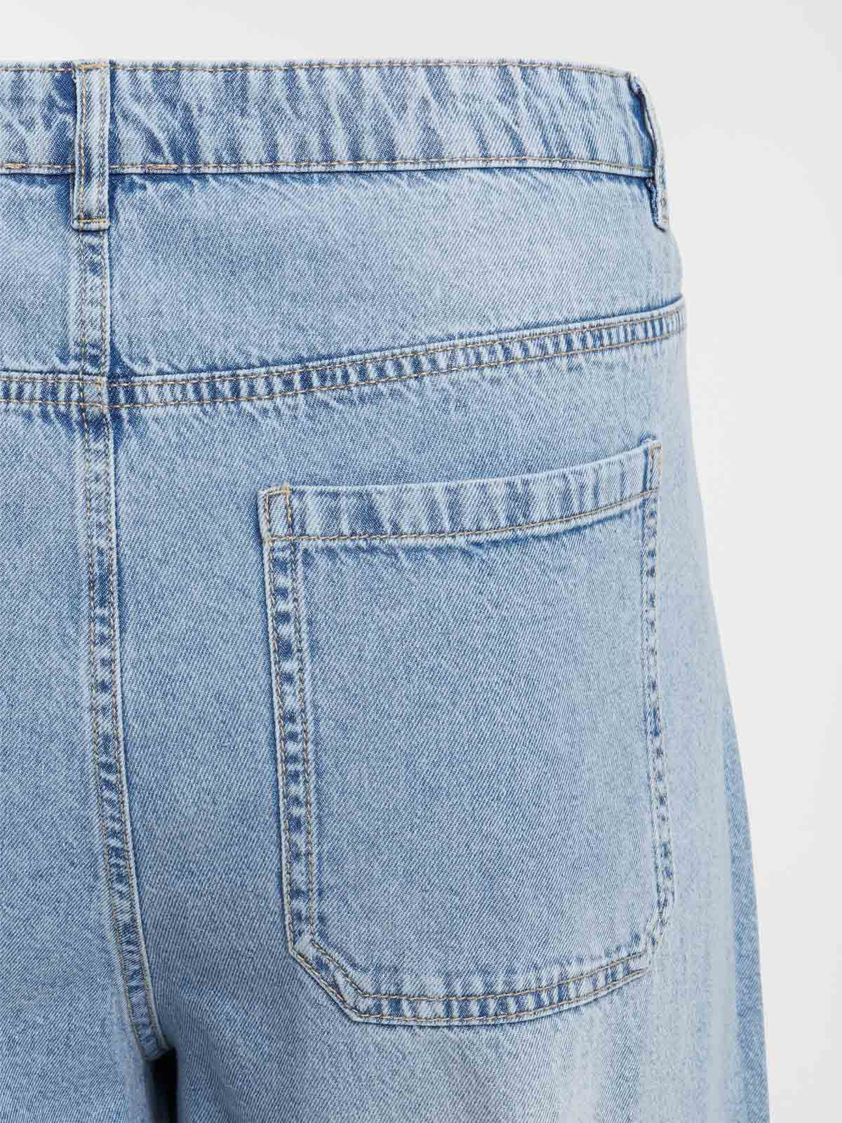Jean wide leg grande taille femme