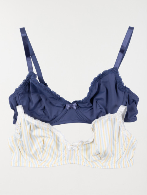 Lot de 2 soutiens-gorge...