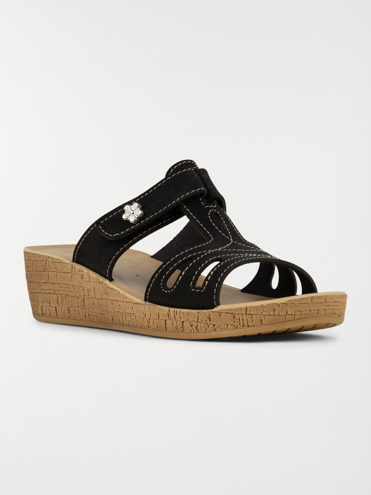 Mule confort femme noir (36-41) Mule confort femme noir (36-41)