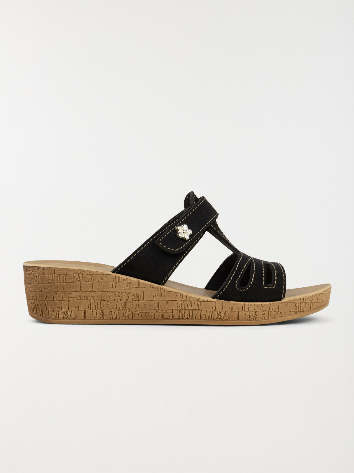 Mule confort femme noir (36-41) Mule confort femme noir (36-41)