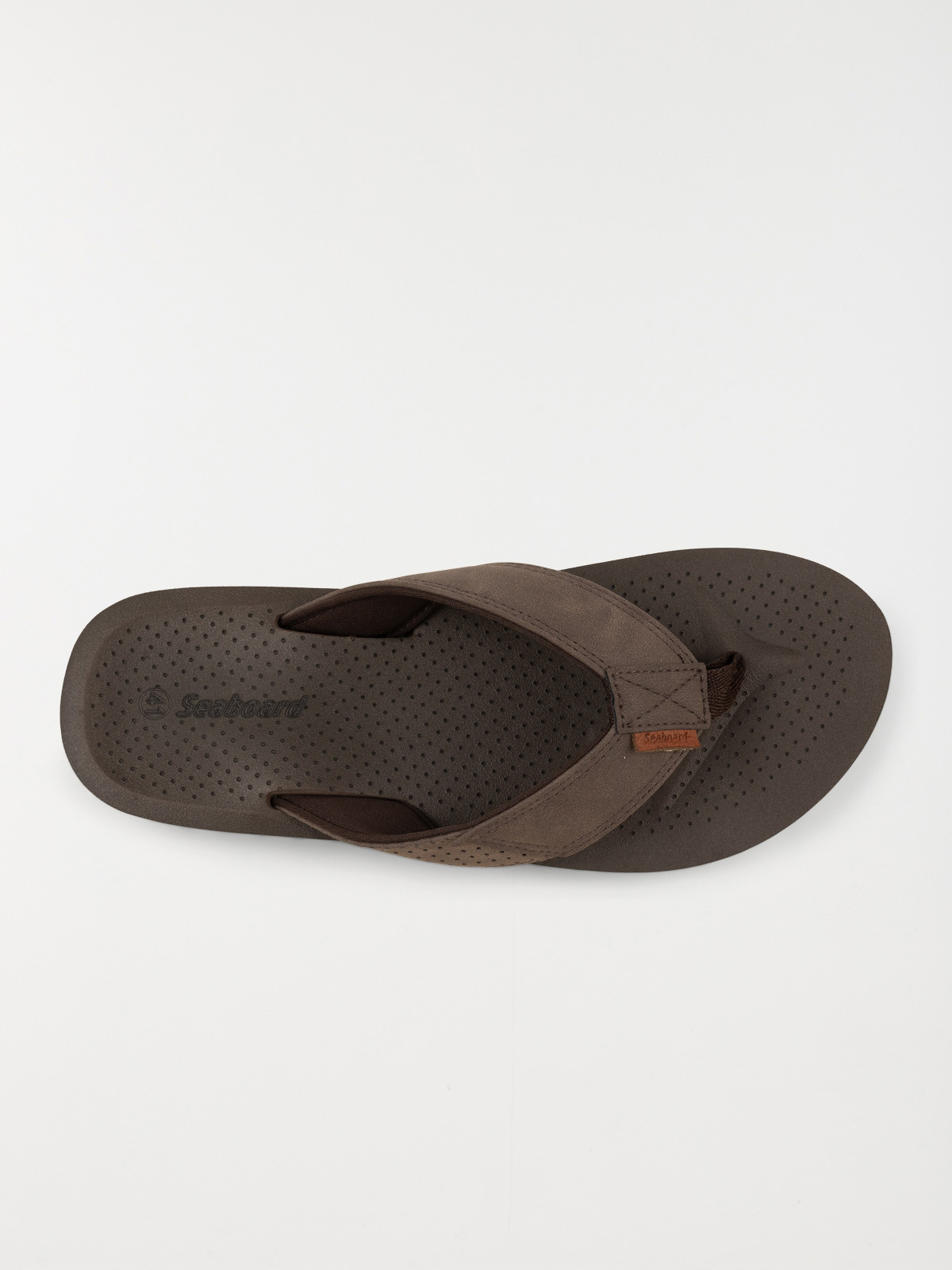 Tongs couleur marron homme (41-46)