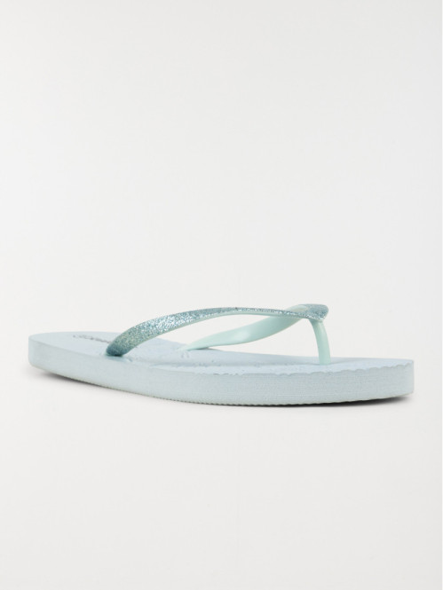 Tong motif fleur tropicale...