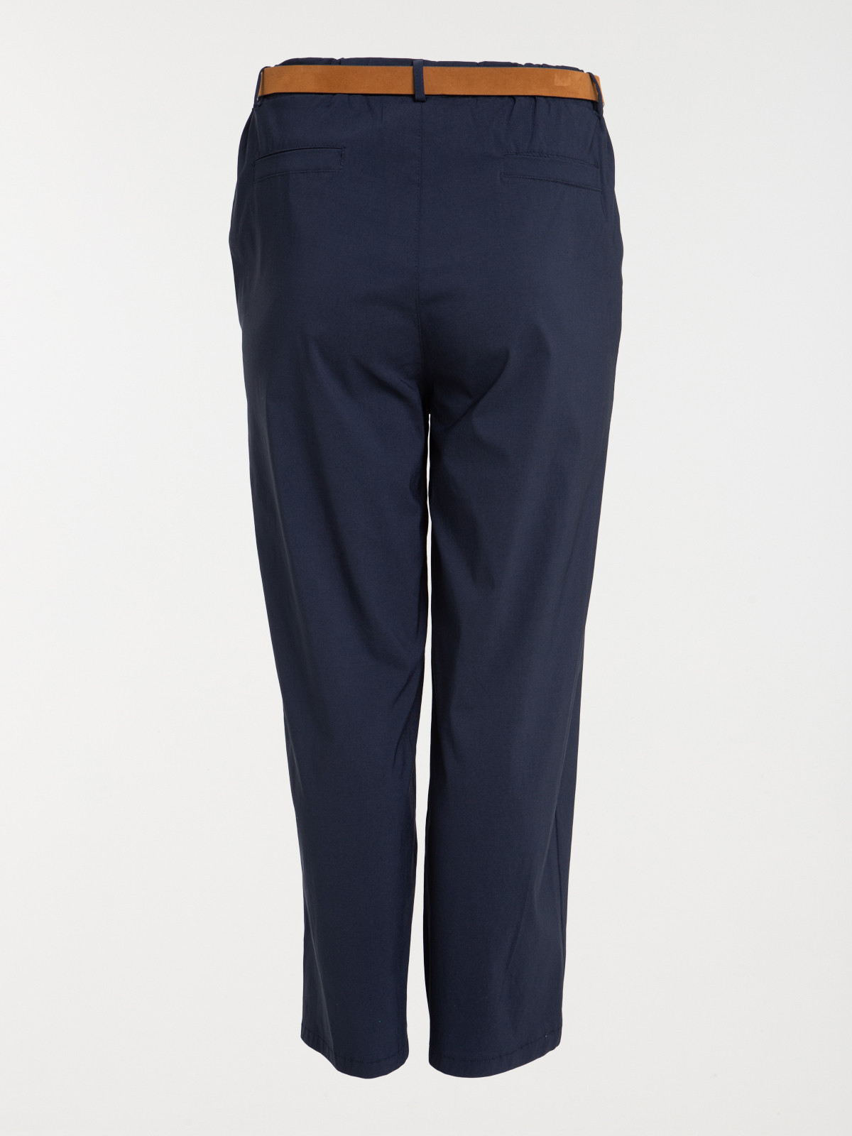 Pantalon et ceinture grande taille femme
