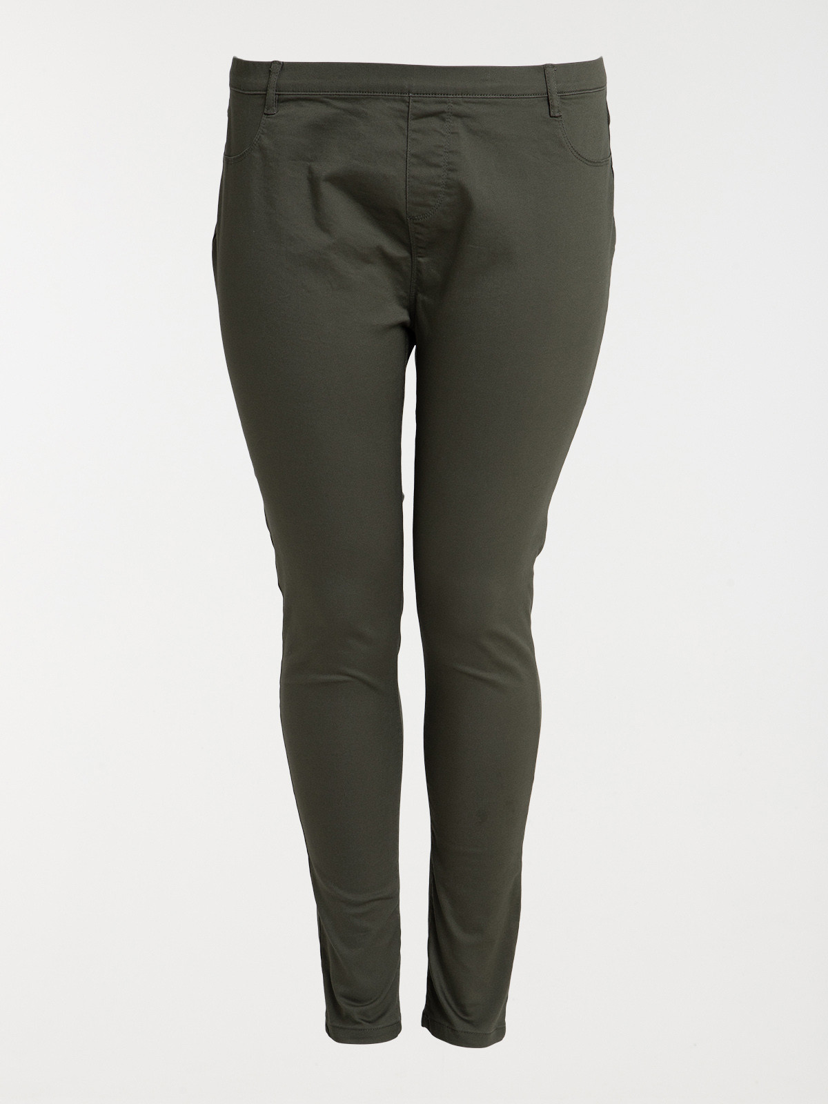 Jegging kaki quite grande taille femme